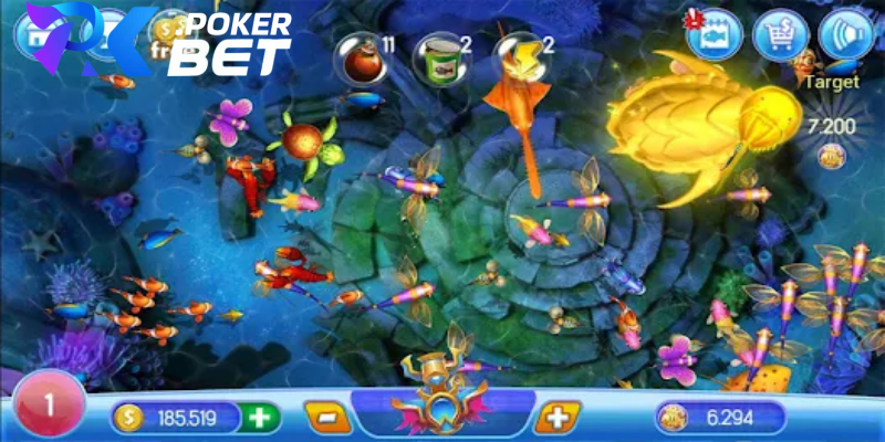 Hệ thống sinh vật đa dạng trong TP Mèo Câu Cá game bắn cá mới