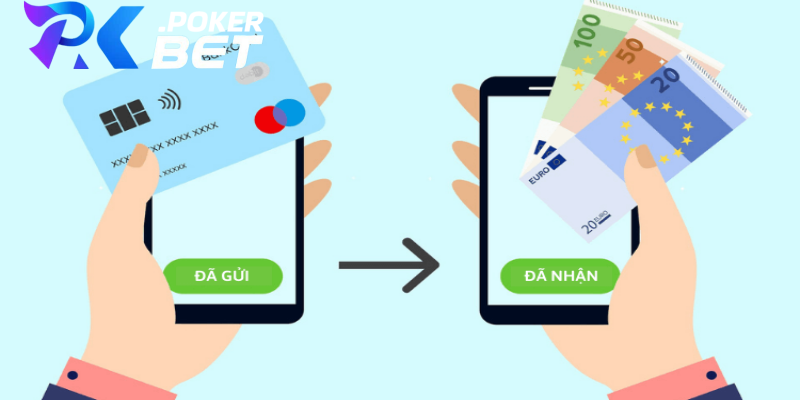 Bước 3: liên kết tài khoản PKBET với ngân hàng